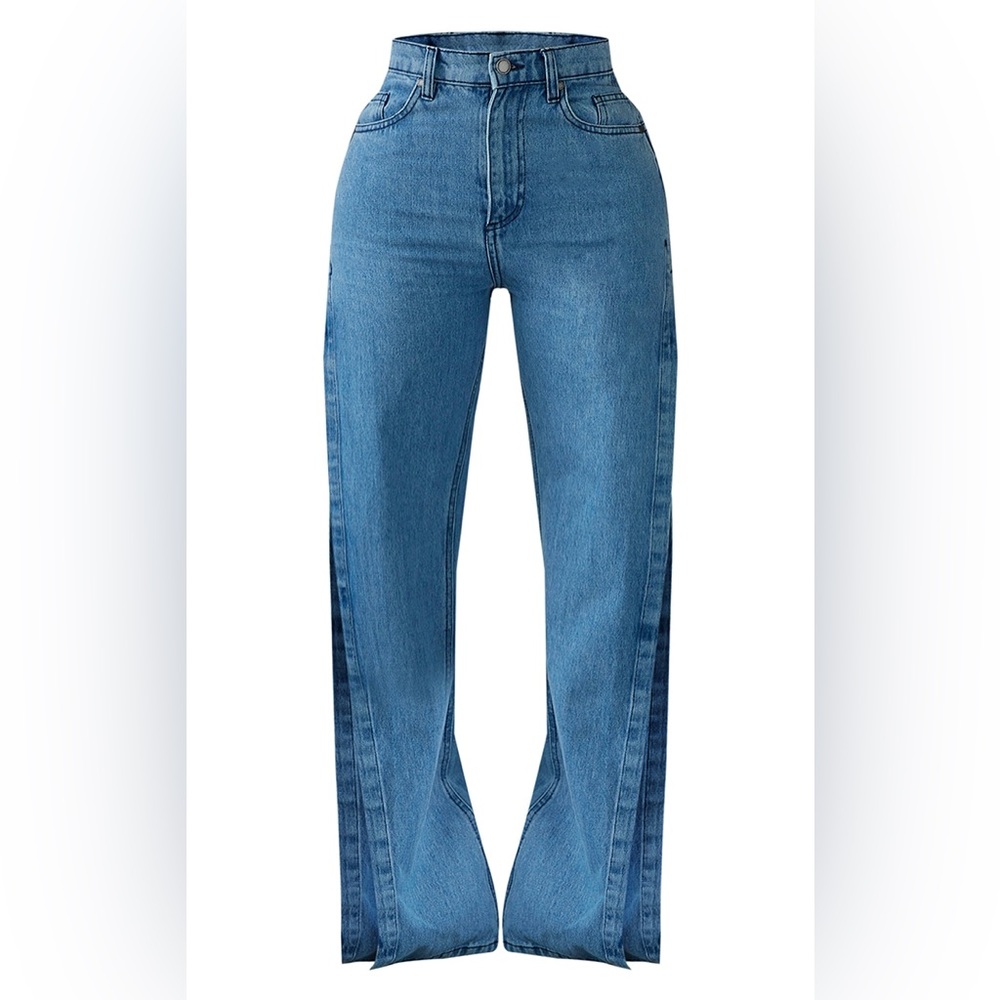 Shape Vintage wash extreme split detail jean *sold out online, - Picture 7 of 13